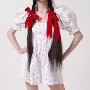 Selkie La Fraise Bunny Romper